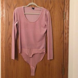 Jcrew Velvet Body Suit //